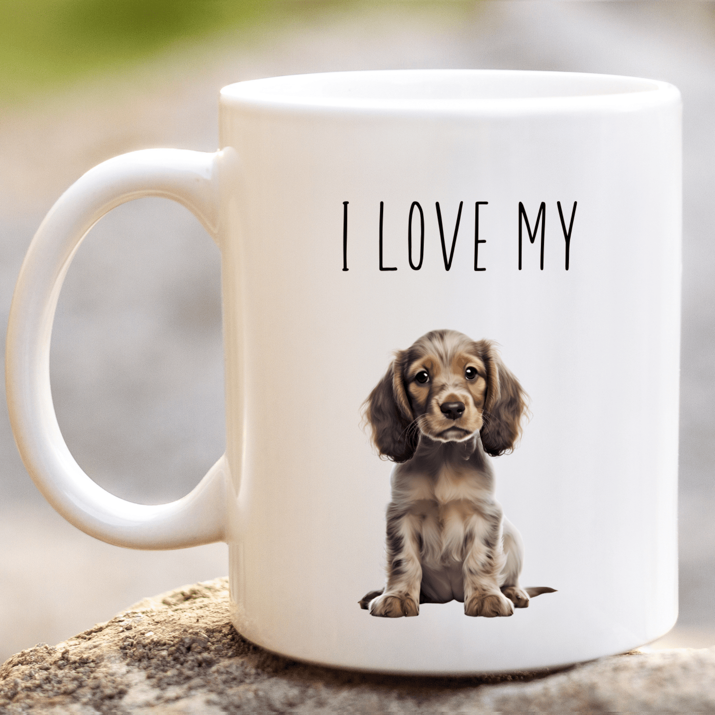 I Love My Spaniel Mug - Peppy & Sage
