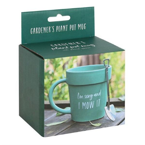 I'm Sexy and I Mow It Mug and Shovel Spoon - Peppy & Sage