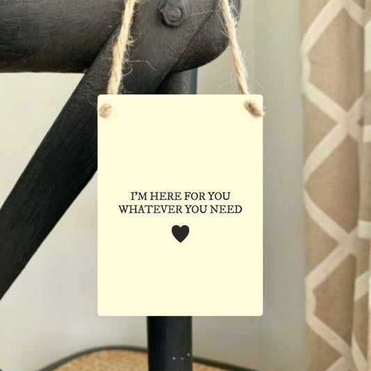 Mini Metal Sign Whatever You Need - Peppy & Sage