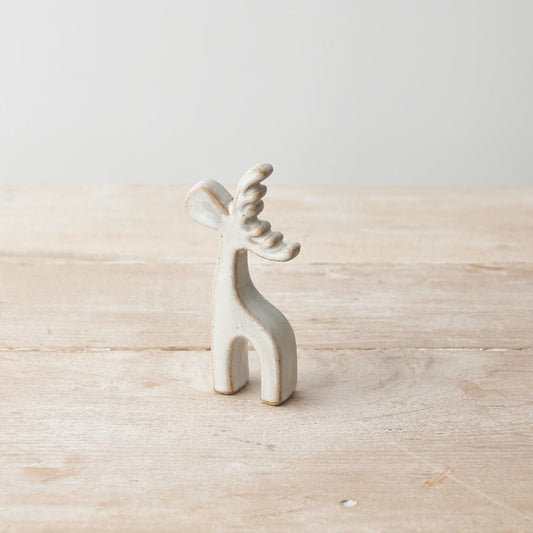 Natural Reindeer Decoration 11.5cm - Peppy & Sage