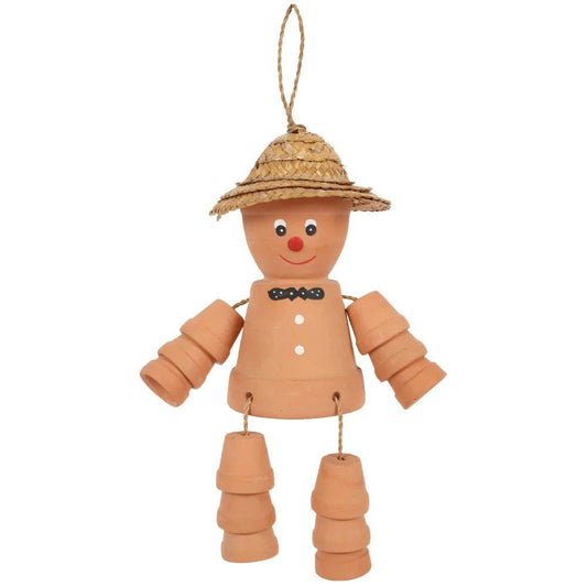 Terracotta Pot Man 30cm - Peppy & Sage