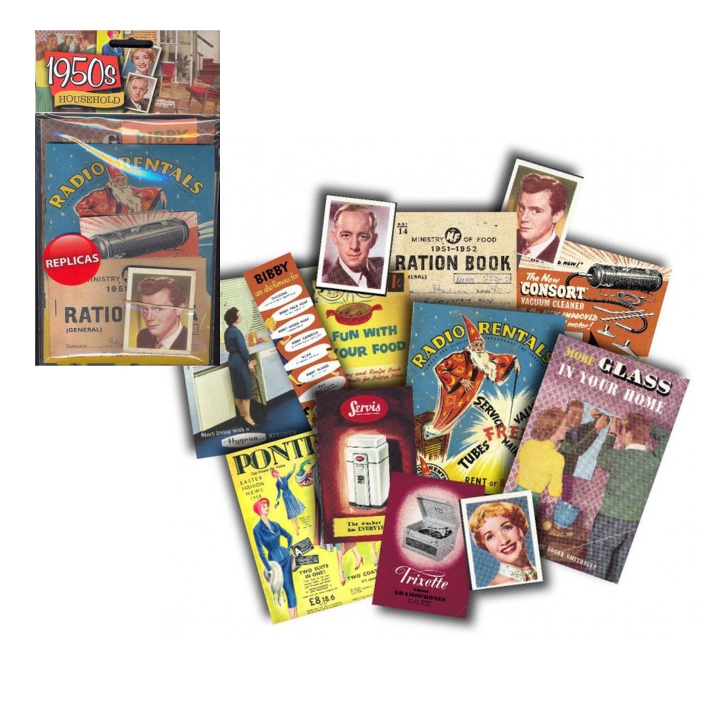 1950s Household Memorabilia Pack - Peppy & Sage