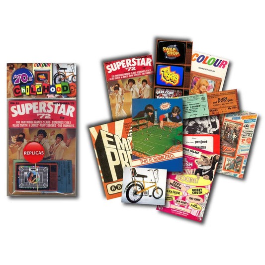 1970s Childhood Memorabilia Pack 23.5cm - Peppy & Sage