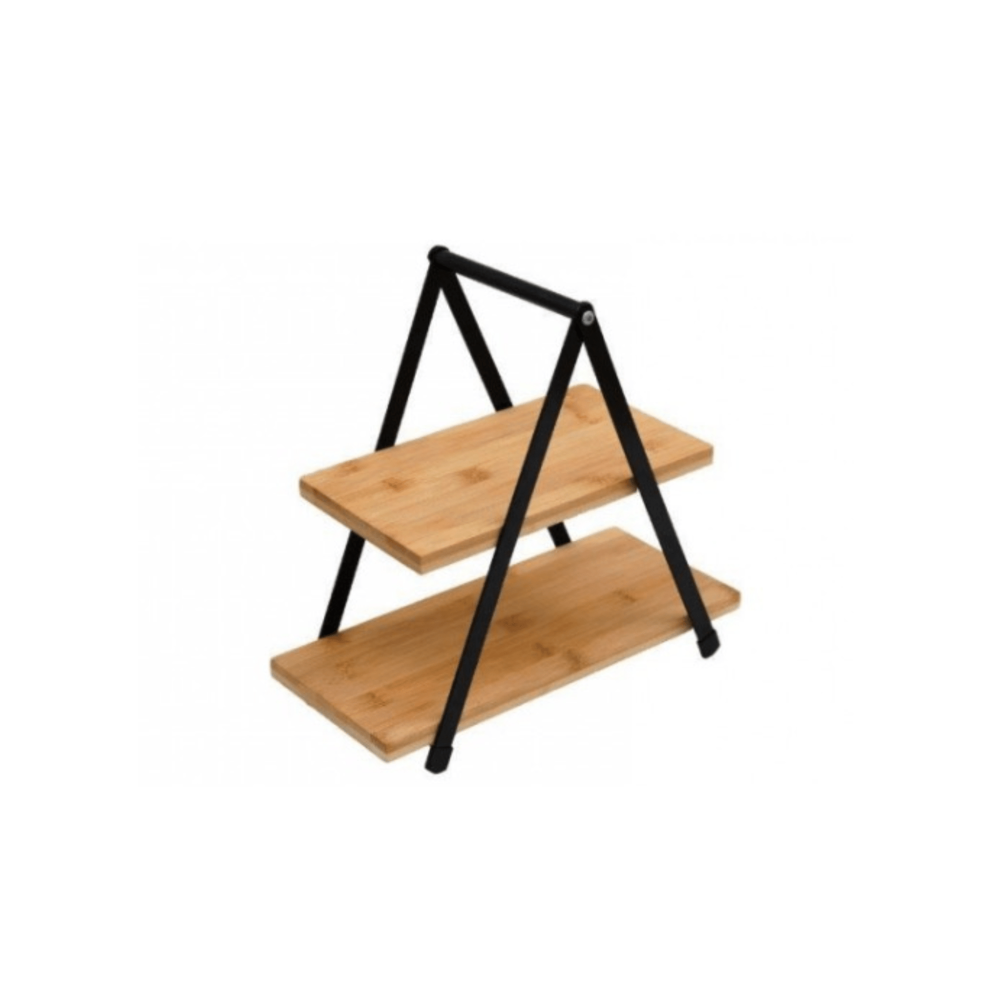 Bamboo 2 Tier Food Stand - Peppy & Sage
