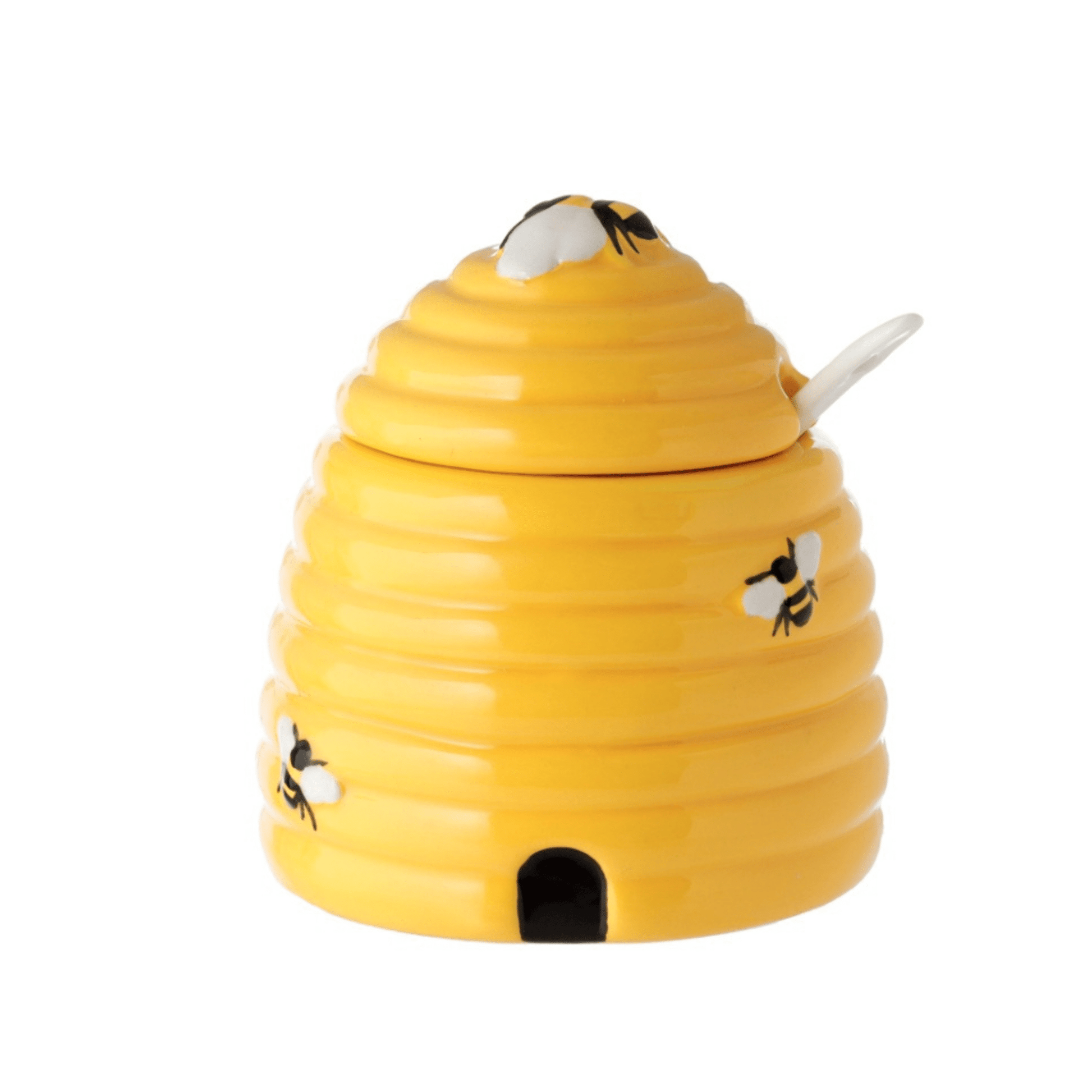 Beehive Pot With Lid and Spoon - Peppy & Sage