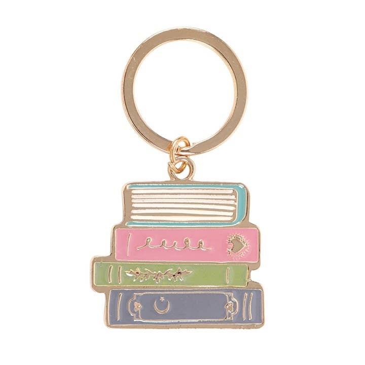 Book Worm Keyring - Peppy & Sage