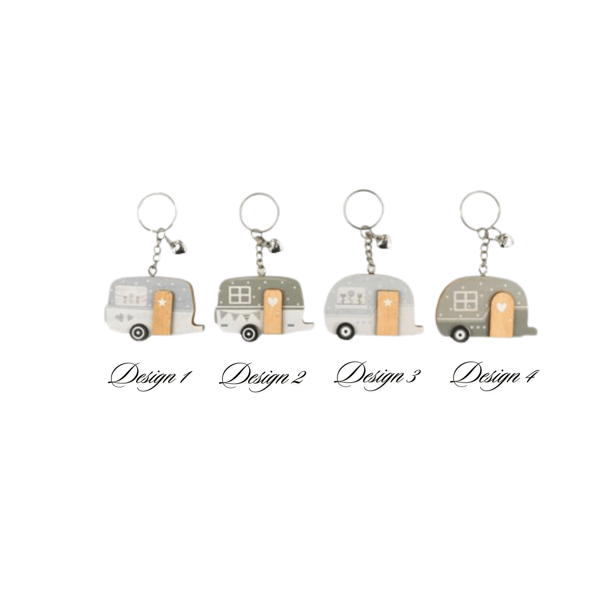 Caravan Keyring - Choose Design - Peppy & Sage