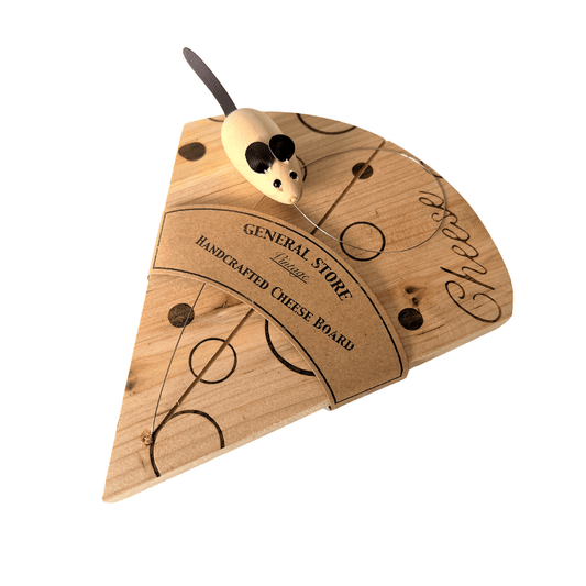 Cheese Board Cutter & Mouse - Peppy & Sage