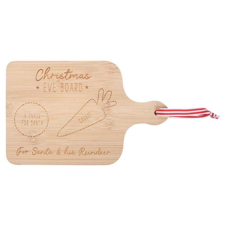 Christmas Eve Wooden Board 25cm - Peppy & Sage