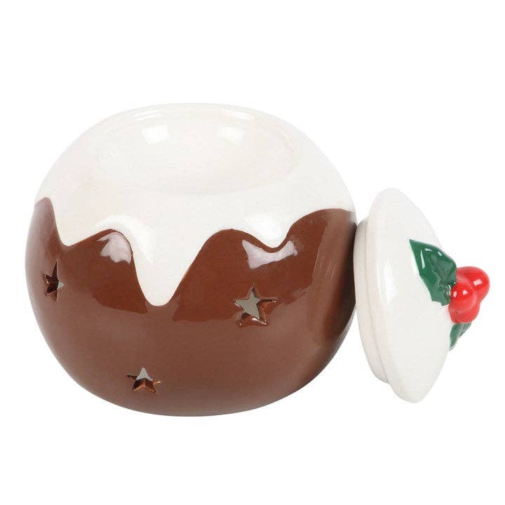 Christmas Pudding Oil Burner - Peppy & Sage