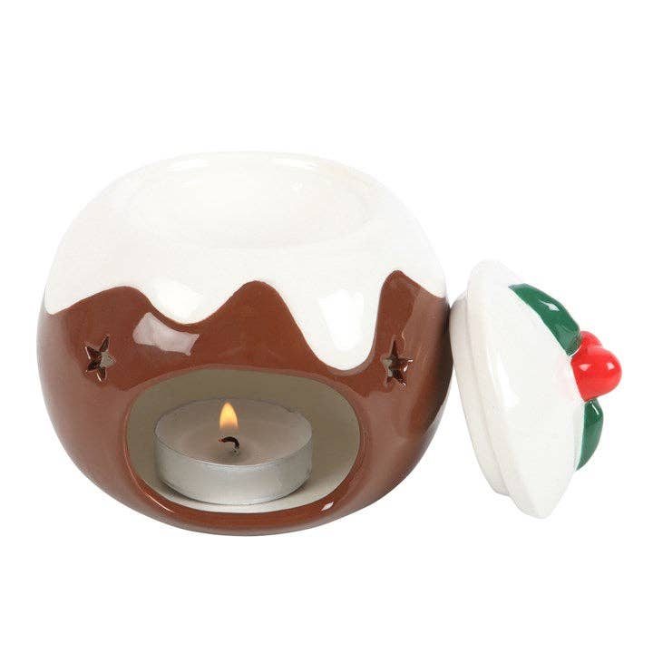 Christmas Pudding Oil Burner - Peppy & Sage
