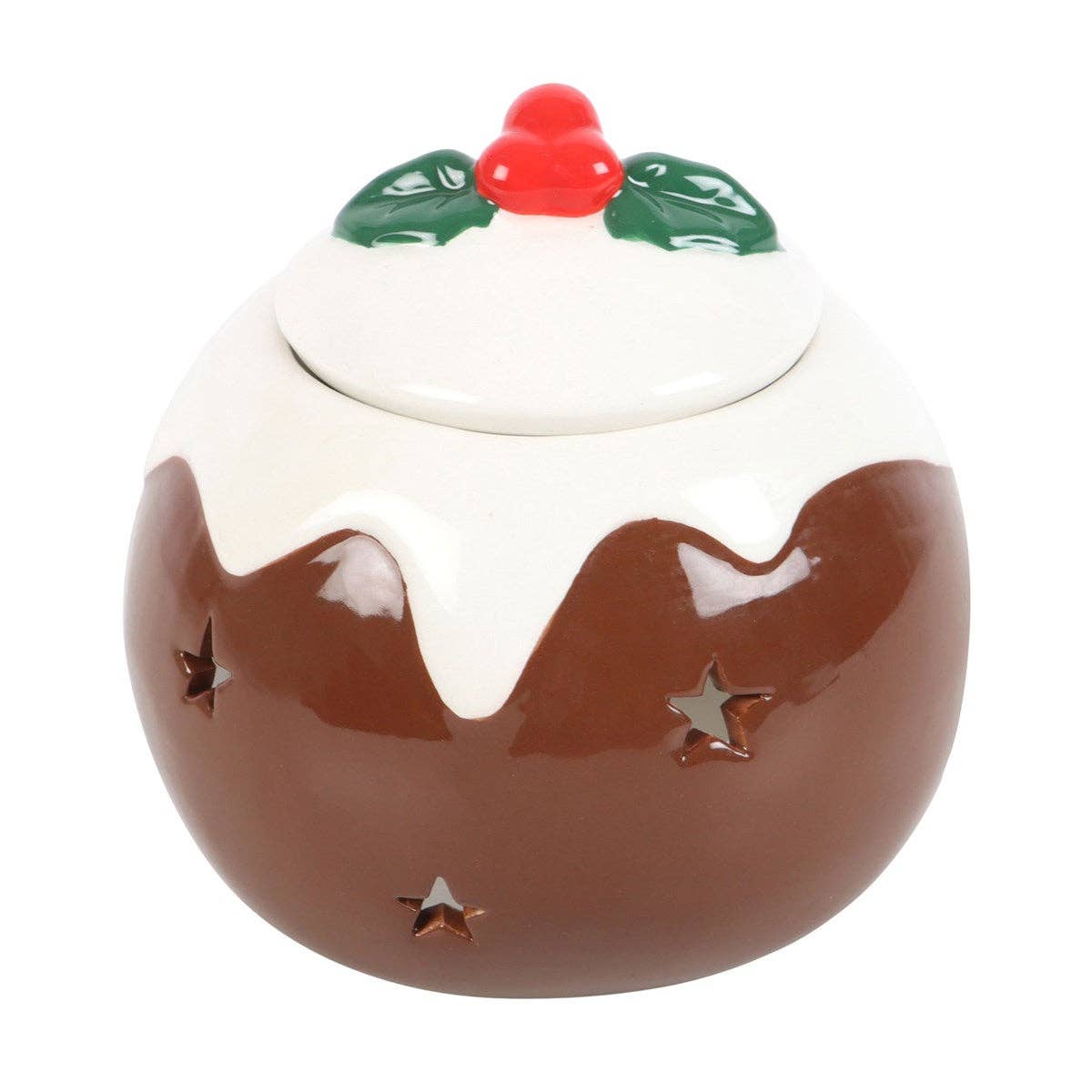 Christmas Pudding Oil Burner - Peppy & Sage