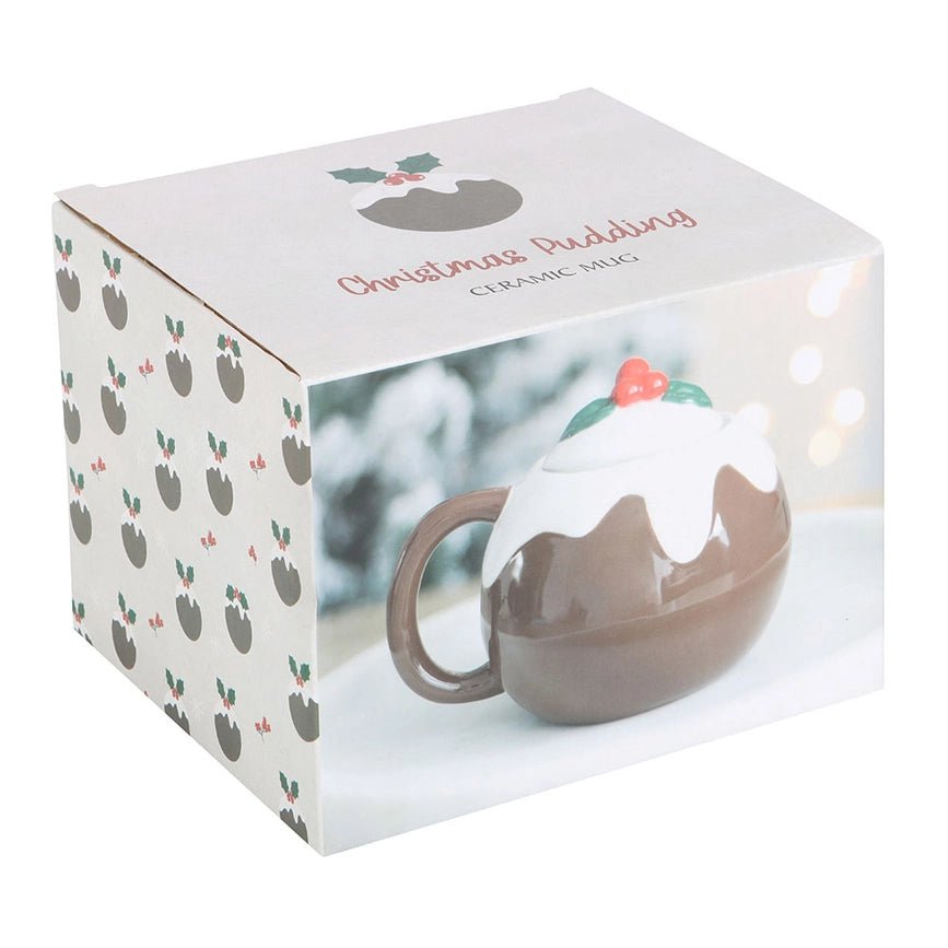 Christmas Pudding Shaped Mug - Peppy & Sage