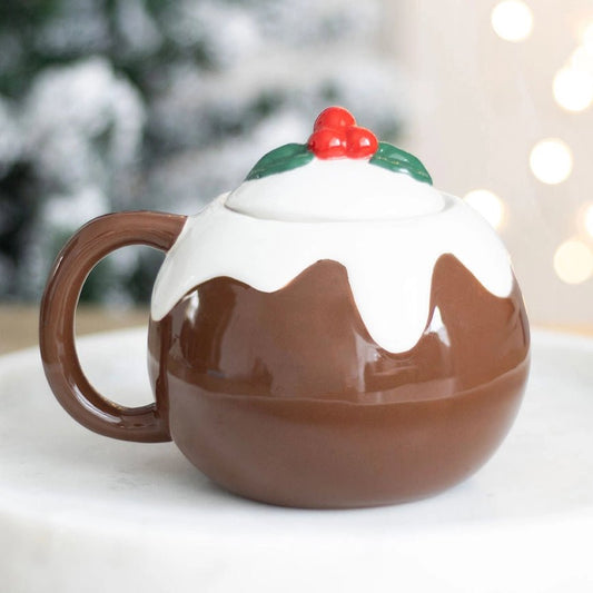 Christmas Pudding Shaped Mug - Peppy & Sage