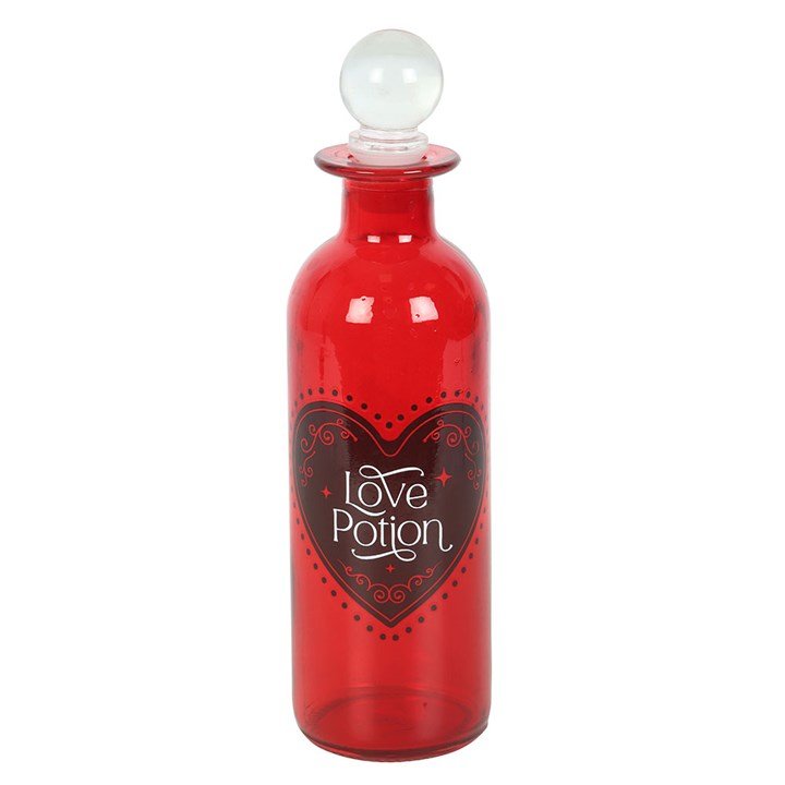 Decorative Glass Love Potion Bottle - Peppy & Sage