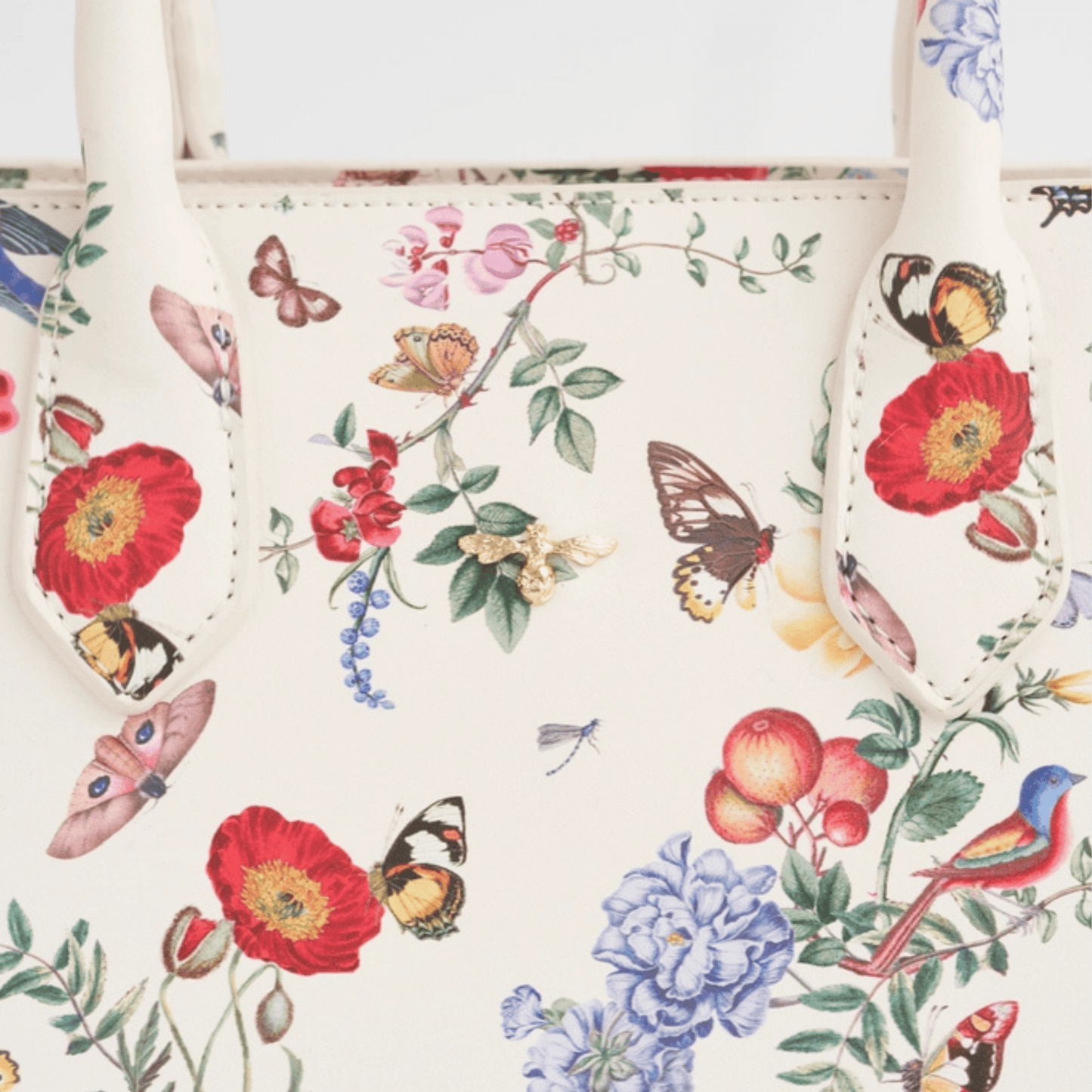 FABLE Alice Garden Medium Structured Tote - Peppy & Sage