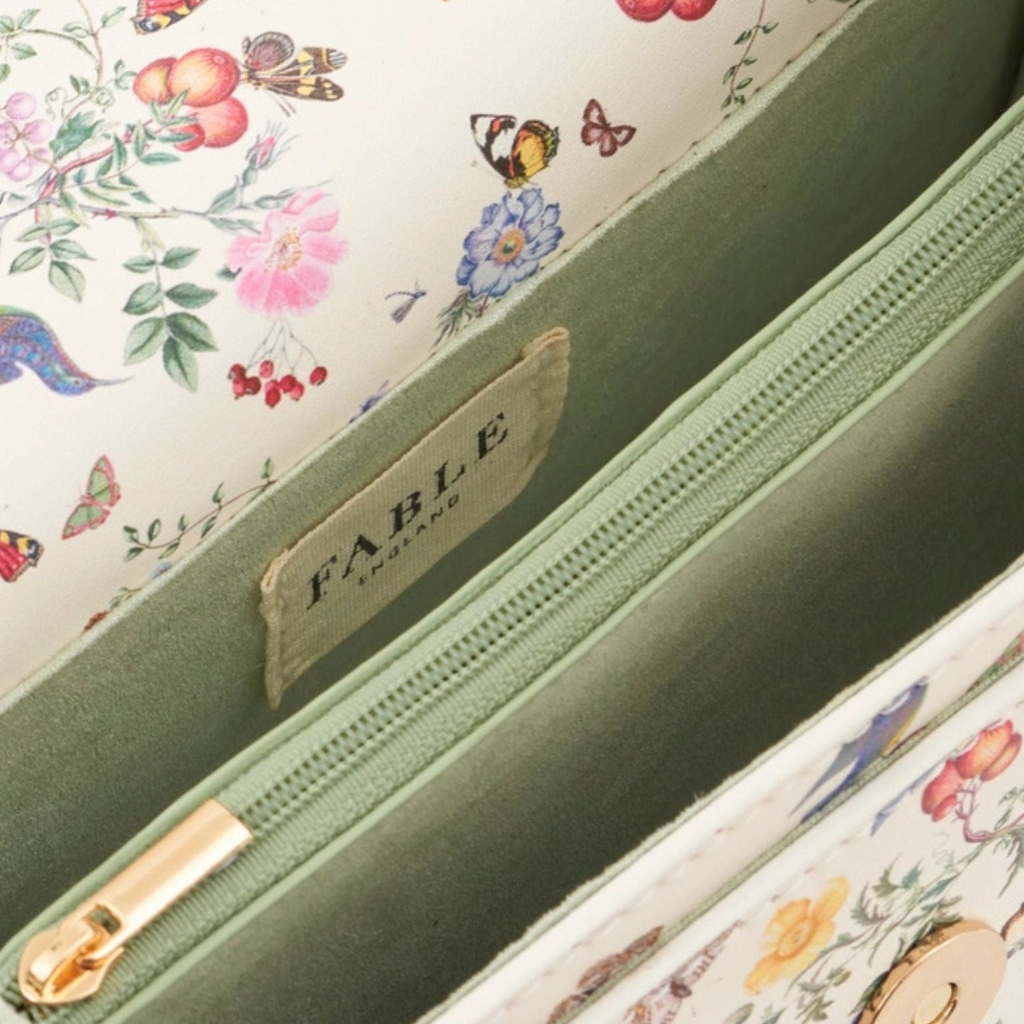FABLE Alice Garden Shoulder Purse - Peppy & Sage