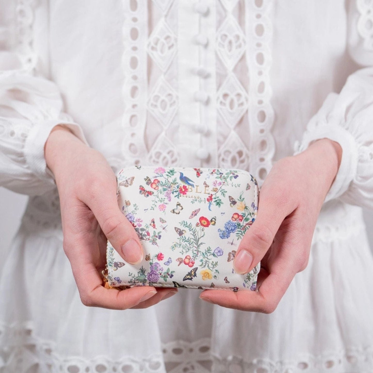 FABLE Alice Garden Small Wallet - Peppy & Sage