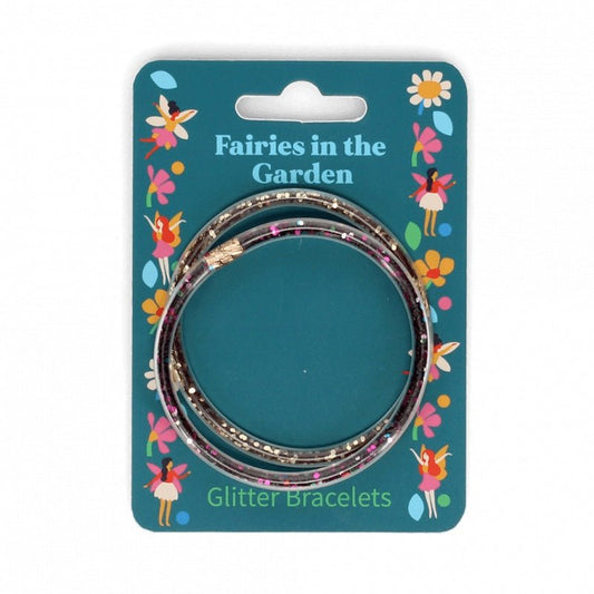 Fairies in the Garden Glitter Bracelets - Peppy & Sage