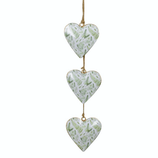 Fern Heart Hanger 50cm - Peppy & Sage