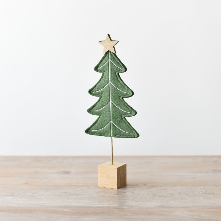 Festive Felt Christmas Tree - Peppy & Sage