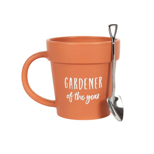 Gardener of the Year Mug and Shovel Spoon - Peppy & Sage