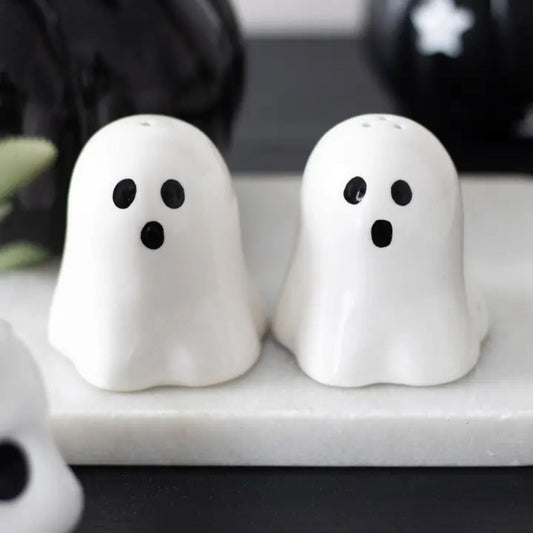 Ghost Salt and Pepper Shakers - Peppy & Sage