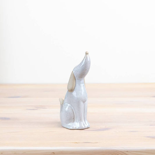 Glazed Dog Ornament, 17.5cm - Peppy & Sage