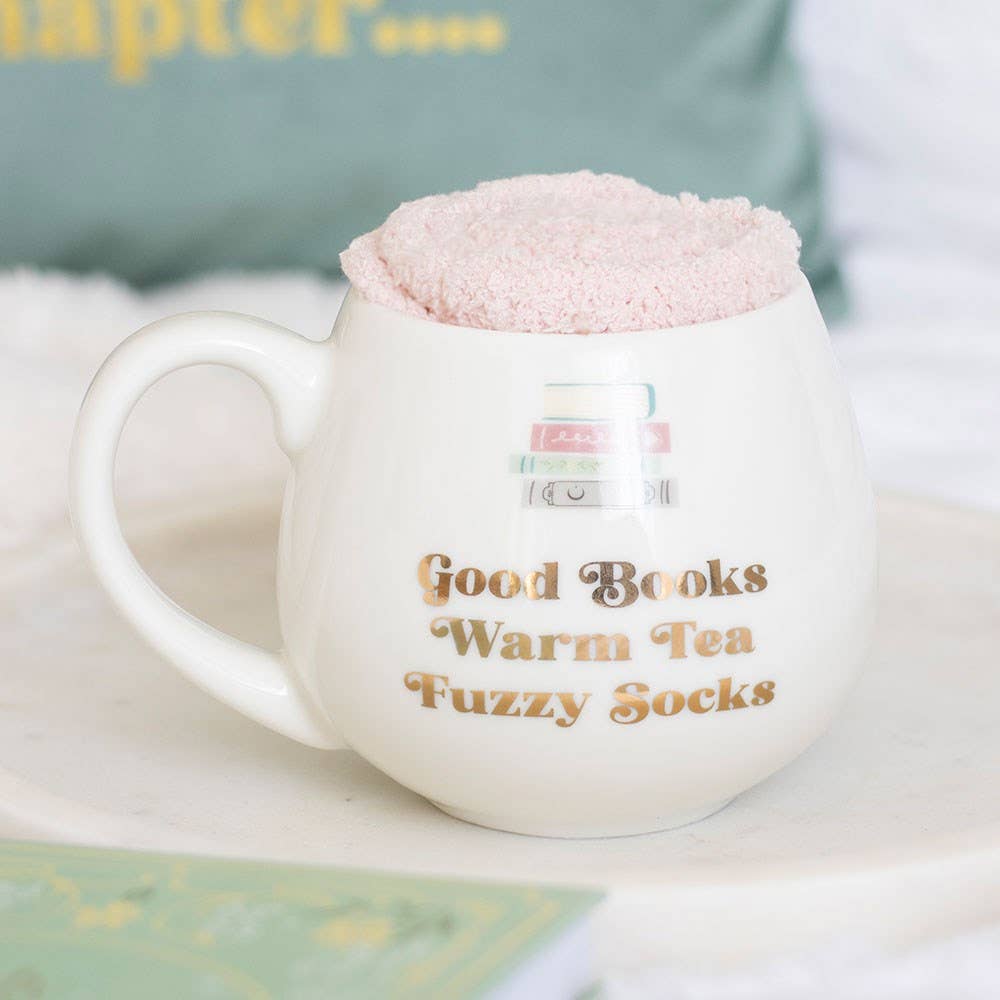 Good Books Mug and Socks Set - more stock on its way - Peppy & Sage