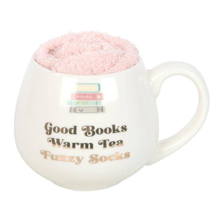 Good Books Mug and Socks Set - more stock on its way - Peppy & Sage