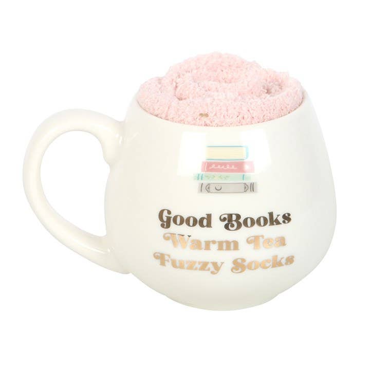 Good Books Mug and Socks Set - more stock on its way - Peppy & Sage