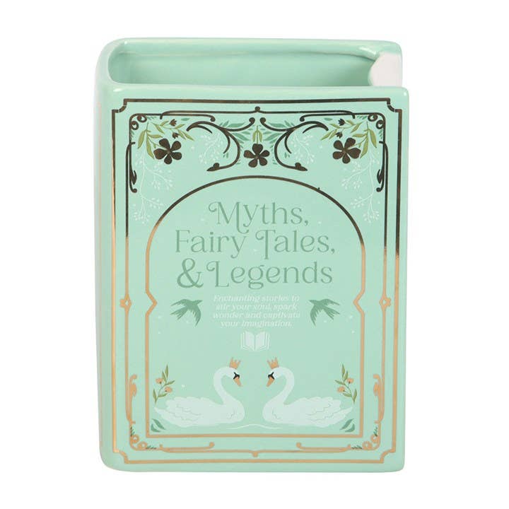 Green Book Shaped Vase - Peppy & Sage
