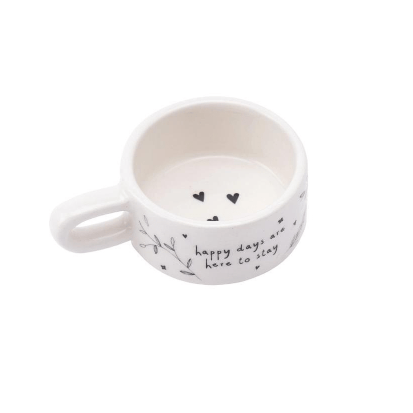 Happy Days Are Here To Stay Tealight Holder - Peppy & Sage