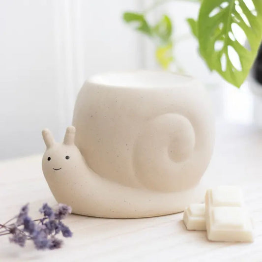 Happy Snail Oil Burner and Wax Warmer - Peppy & Sage