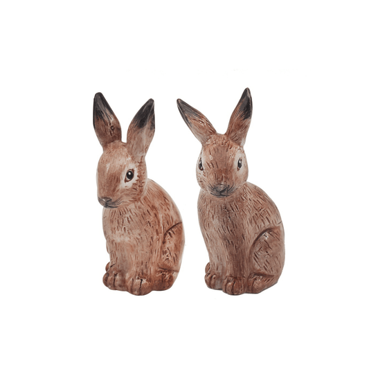 Hares Salt & Pepper Set - Peppy & Sage