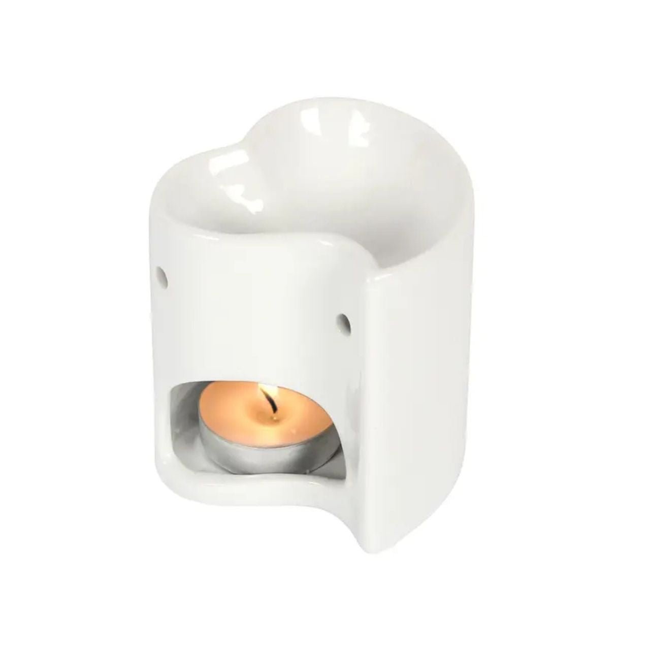 Heart Oil Burner and Wax Warmer - Peppy & Sage