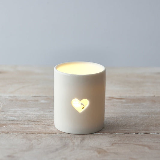 Heart T - Light Candle Holder - Peppy & Sage