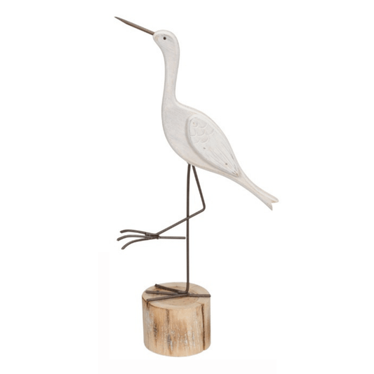 Heron Ornament On Stand - Peppy & Sage