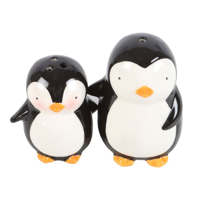 Hugging Penguins Winter Salt and Pepper Shakers - Peppy & Sage