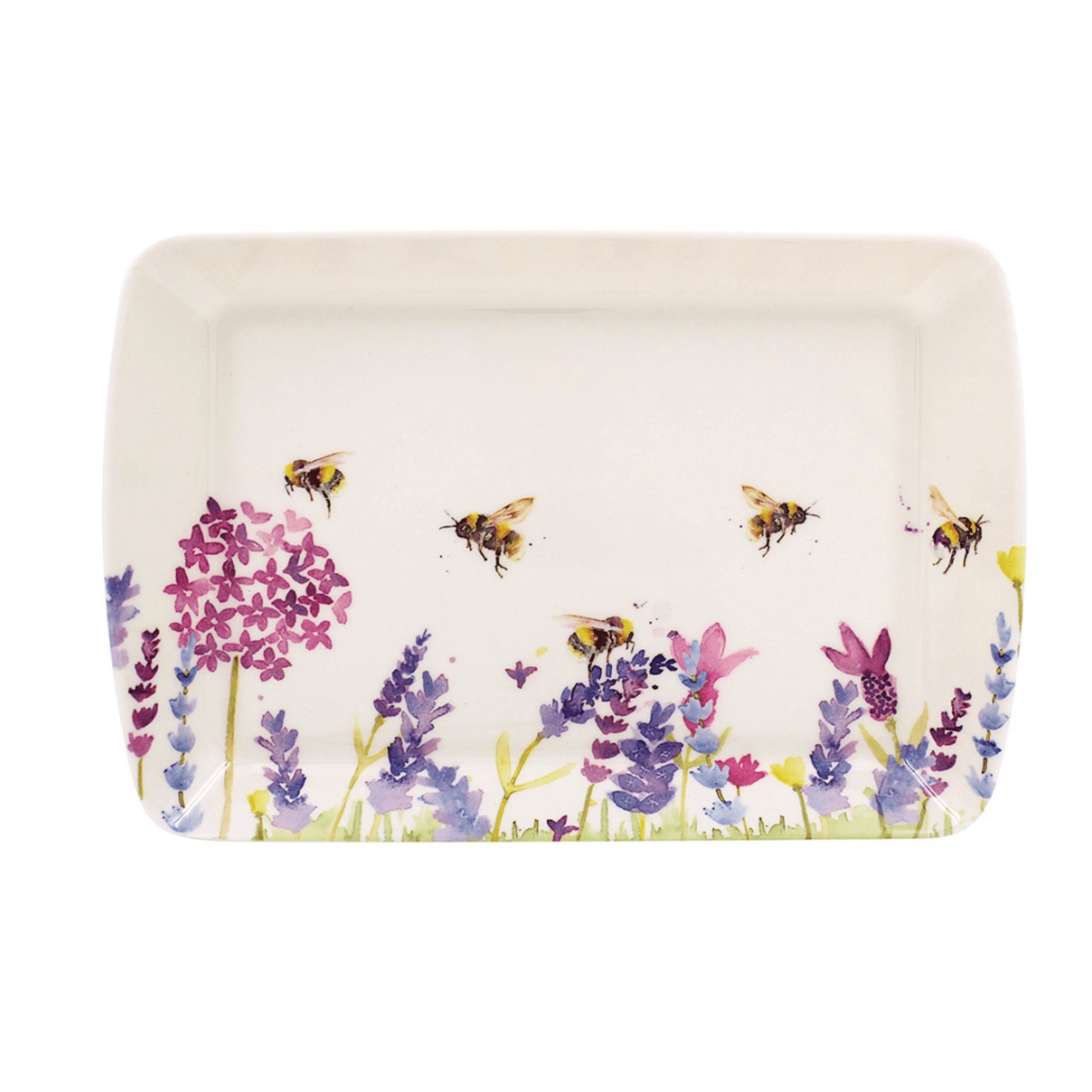 Lavender and Bees Small Tray - Peppy & Sage