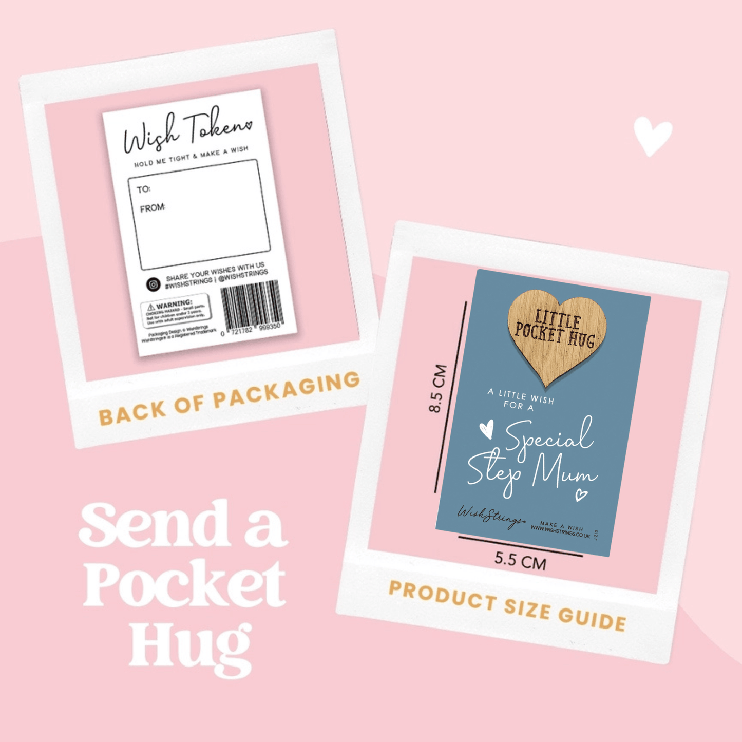 Little Pocket Hug - Special Step Mum - Peppy & Sage