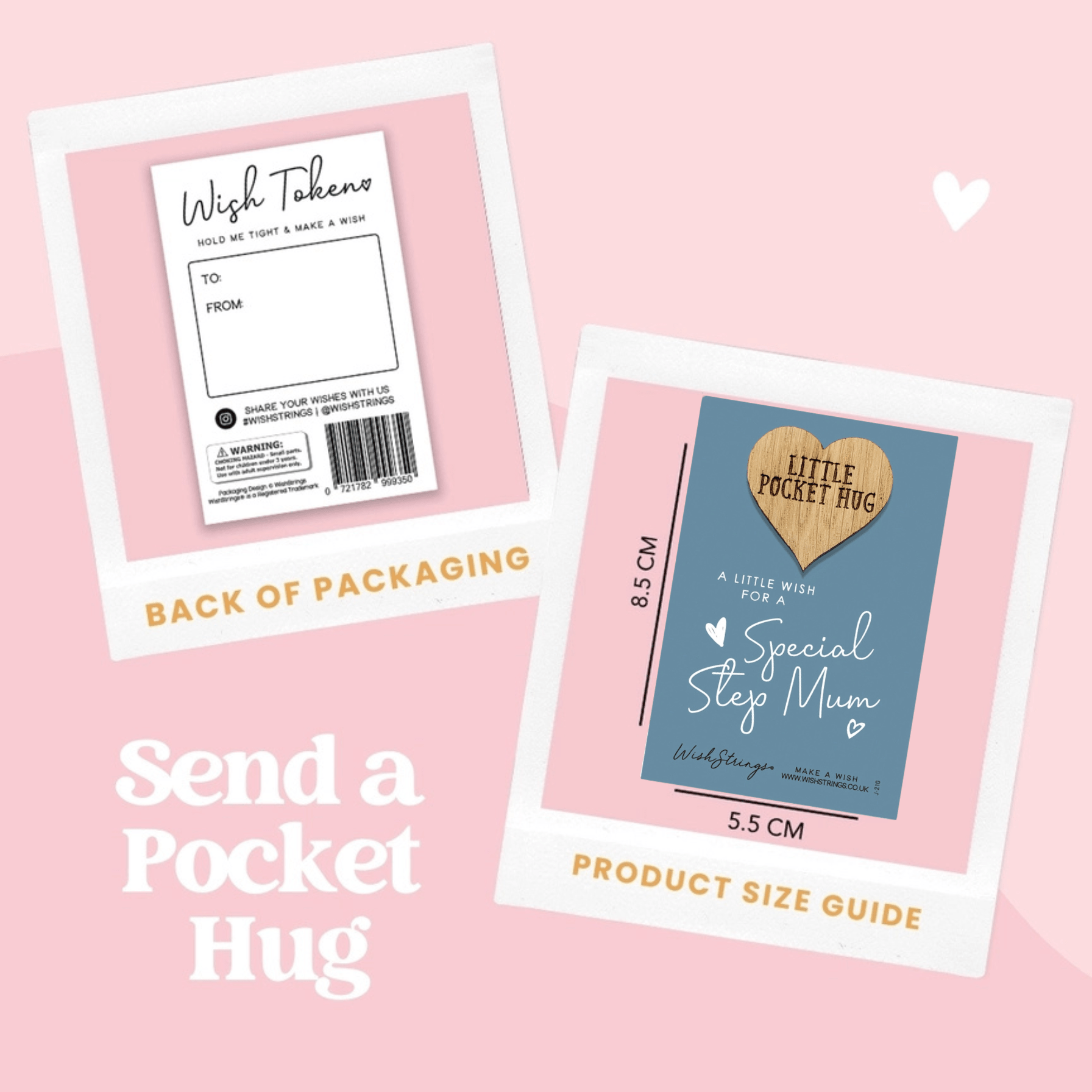 Little Pocket Hug - Special Step Mum - Peppy & Sage