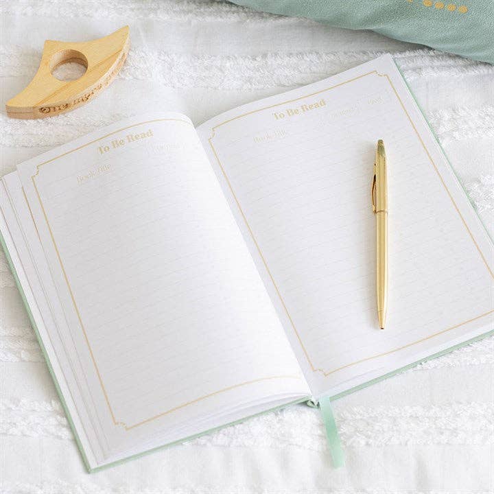My Reading Journal A5 Notebook - Peppy & Sage