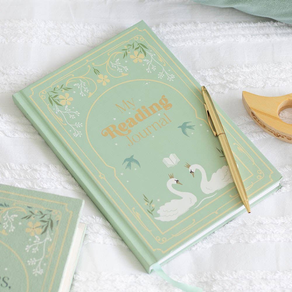 My Reading Journal A5 Notebook - Peppy & Sage
