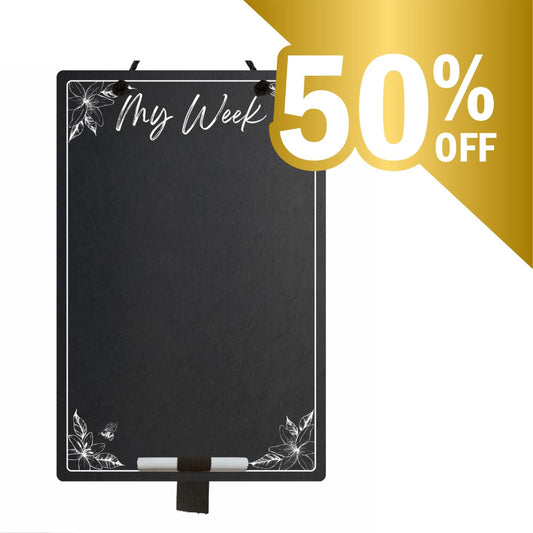My Week Chalkboard - Peppy & Sage