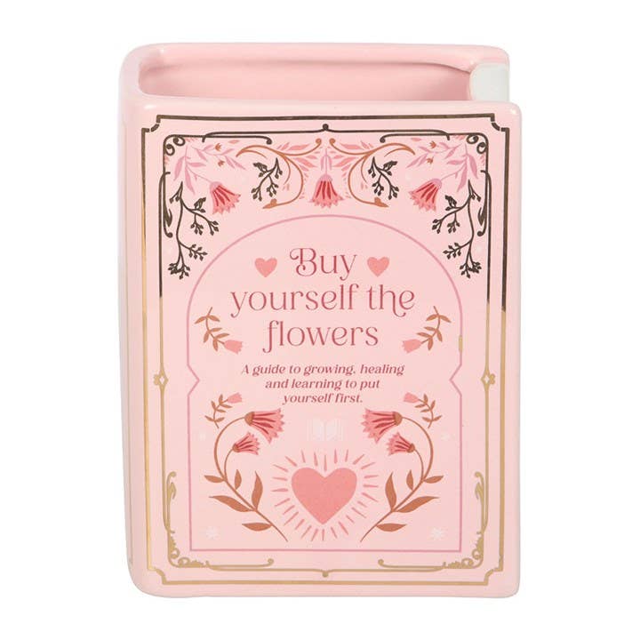 Pink Book Shaped Vase - more stock on its way - Peppy & Sage