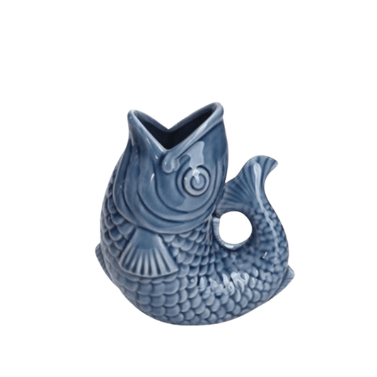 Porcelain Fish Vase - Peppy & Sage