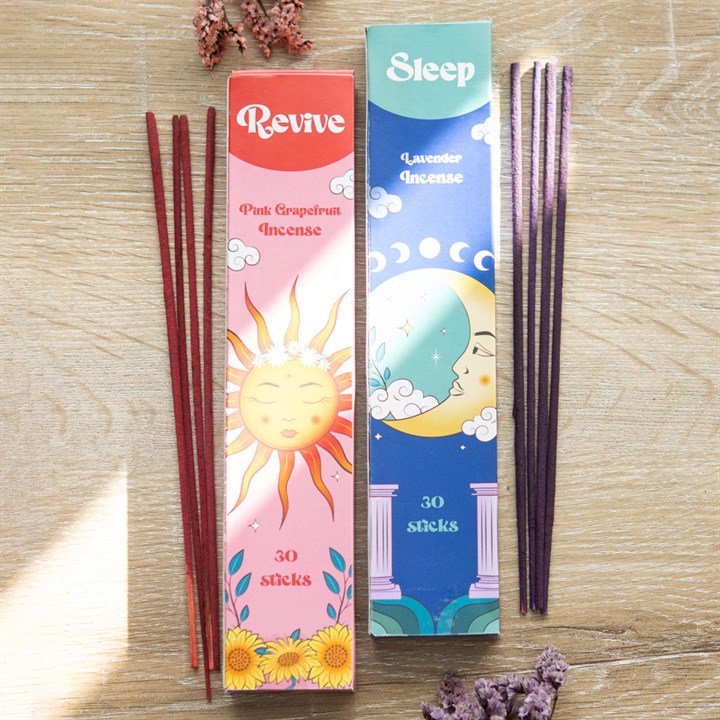 Sleep and Revive Incense Sticks Set - Peppy & Sage