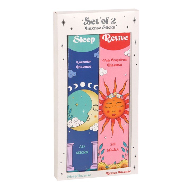 Sleep and Revive Incense Sticks Set - Peppy & Sage