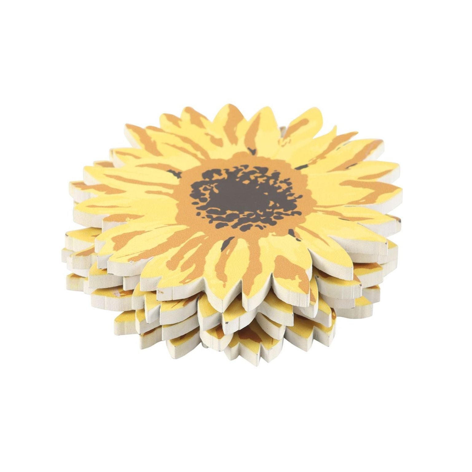 Sunflower Coasters Set of 4 - Peppy & Sage